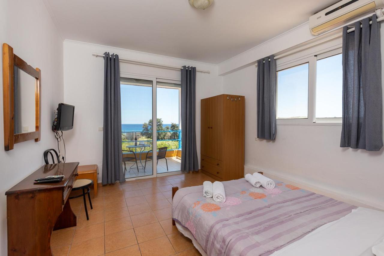 Plastiras Sea View Apartments Archangelos  Bagian luar foto