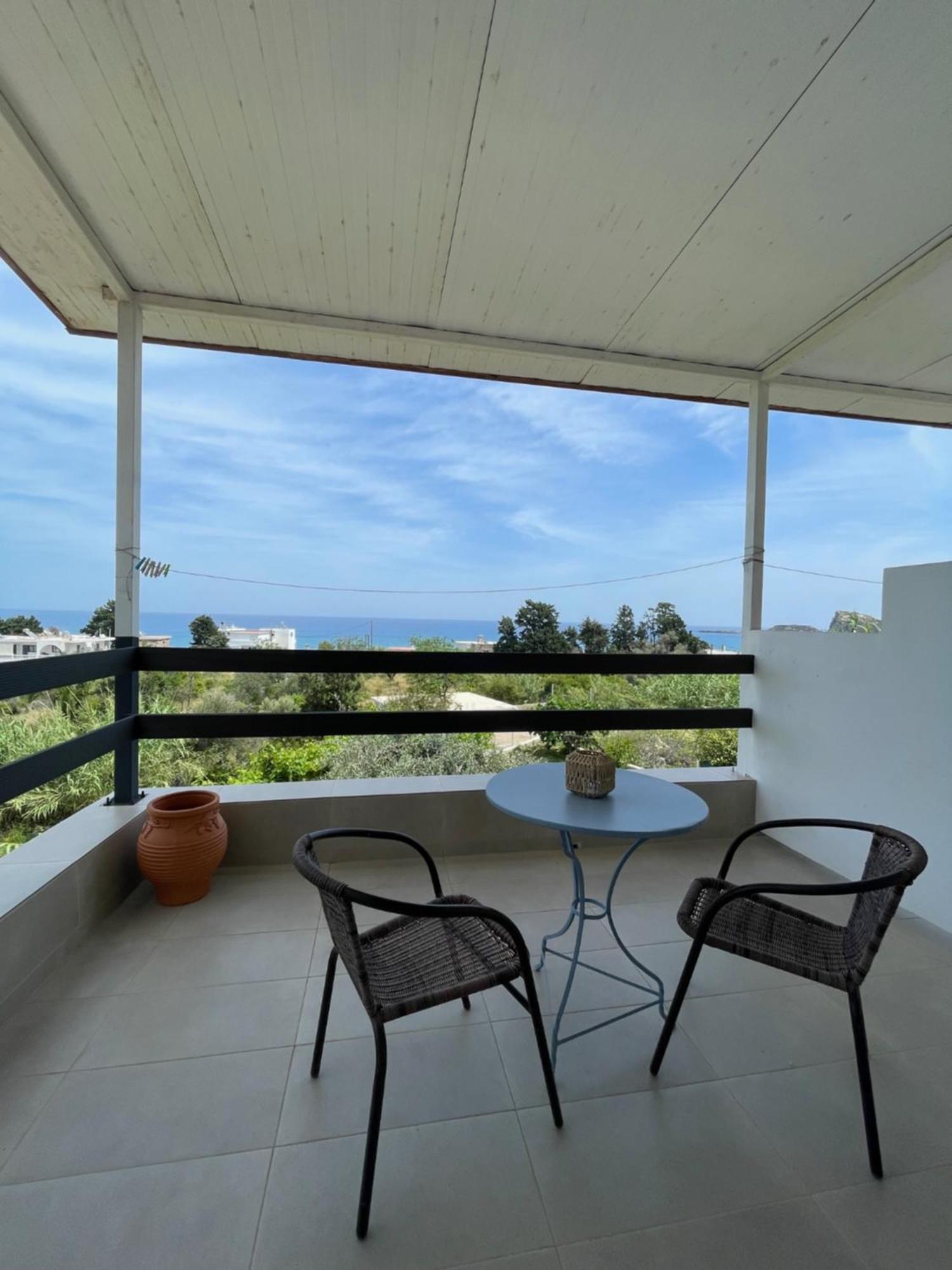 Plastiras Sea View Apartments Archangelos  Bagian luar foto
